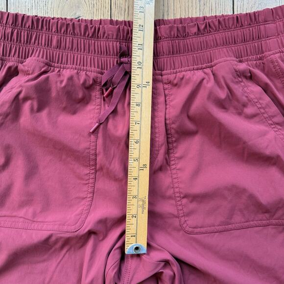 Women's Sightscape Horizon Stretch Pull-On Joggers SZ 16 Burgundy Red Athleisure - Picture 11 of 12